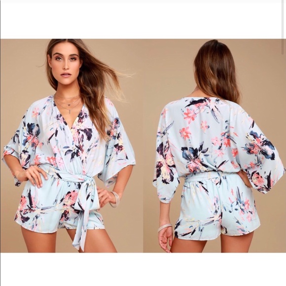 Lulus Pants - Lulu’s Floral Romper